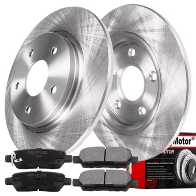 For NISSAN ALTIMA Rear Brake Disc Rotors 2002 2003 2004 2005 2006-2023