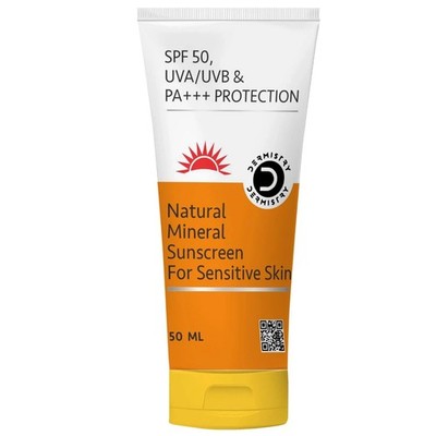Dermistry Natural Mineral Sunscreen LSF 50 für empfindliche Haut 50ml