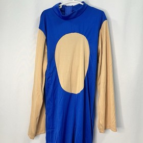 Sonic the Hedgehog Costume Youth Medium 8 Halloween Anime w/ hat and gloves