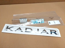 Renault Kadjar Rear Tailgate Chrome Badge Emblem Logo 908924449R 15-22 Genuine