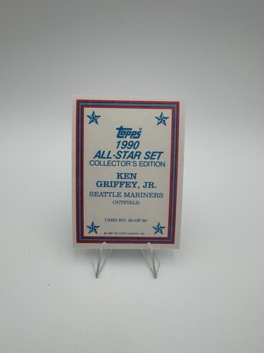 1990 Topps All Star complete set - 60 Glossy Collectors Edition Ken Griffey Jr + - Picture 3 of 4