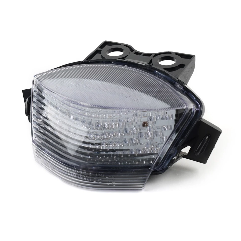 For Kawasaki ER-6 2006-08 LED Tail Lamp Rear Taillight Running Light Clear Lens - Image 4 of 4