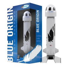 Estes 2198 Blue Origin New Shepard Rocket-Building Kit, Beginner