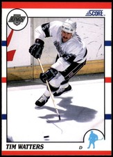 Tim Watters Los Angeles Kings 1990 Score Hockey Card #204 NHL