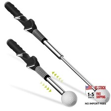 Retractable Golf Swing Aid for Golf Speed Training, Rhythm Click Golf Swing