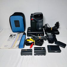 Sony CCD-SC7 LCD Handycam HI-8 8mm Camcoder Video Camera Gray Used From Japan