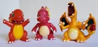 Pokemon Charmander Charmeleon Charizard Vintage TOMY Figure Set 1999