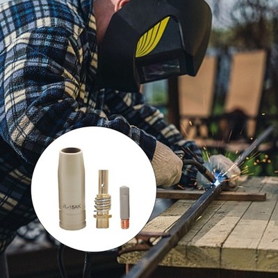 Long Last Copper Conductively Tip MIG Torch Nozzle Improves Welding Quality