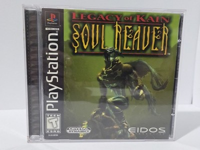 Legacy of Kain Soul Reaver 1 & 2 - Playstation PS1 - Black Label -  Tested