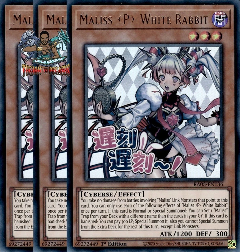 Maliss P White Rabbit RA05-EN136 Rarity Collection 5 for sale | eBay