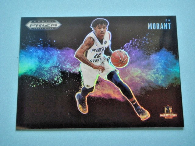 2022 Panini Prizm Draft Picks Ja Morant RC Black Color Blast SSP