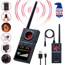 Anti-Spy Camera Wireless RF Detector GSM Bug GPS Tracker Finder Scanner Device A