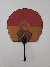 Rare Lacquered Joseon Dynasty Handmade Hand Fan &mdash; Excellent Condition
