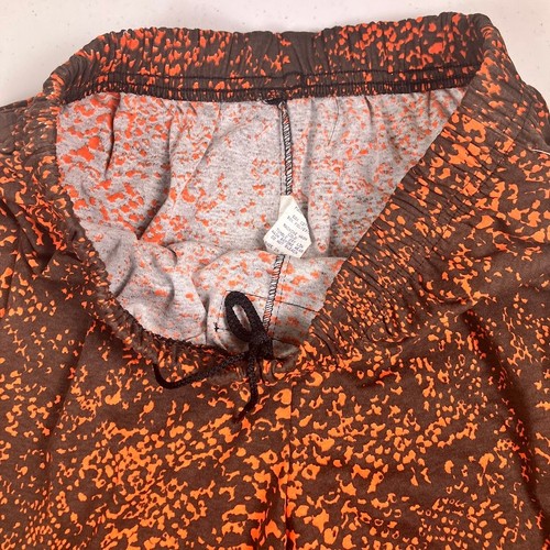 Cleveland Browns Zubaz NFL 10" Shorts Men’s L Orange Brown Baggy Fit NEW VTG - Picture 5 of 11