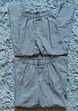 Chef Works Black & White Checkered Restaurant Chef Pants, Size XS