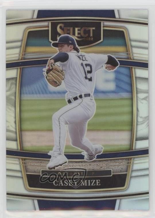 2022 Panini Select Concourse Holo Silver Prizm Casey Mize #90 1n5