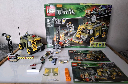 Lego 79115 Teenage Mutant Ninja Turtles Set Van Takedown Complete Box & Figures - Picture 1 of 21