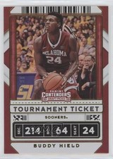 2020 Panini Contenders Draft Picks Tournament Ticket 18/49 Buddy Hield #24 0x5i