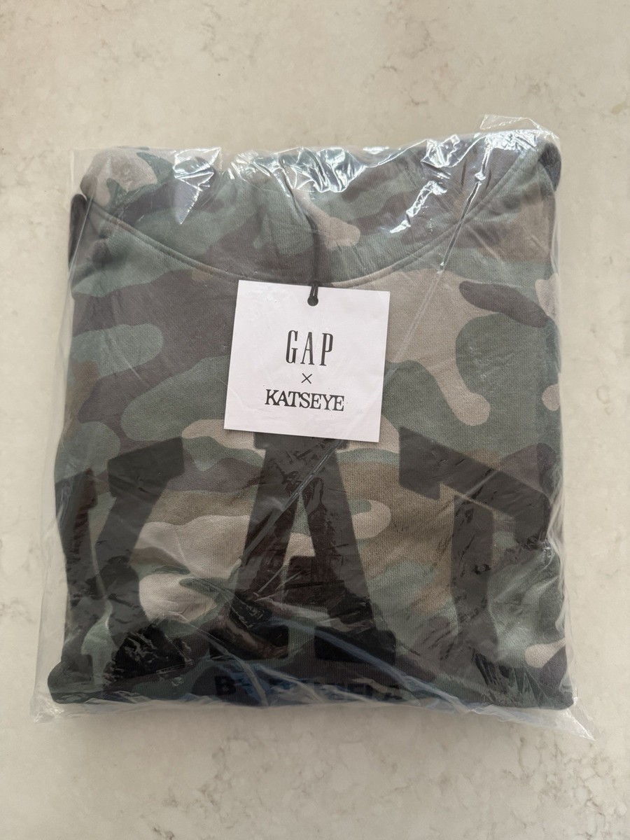 Size Medium GAP x Katseye Daniela Camo Leopard Print Hoodie Rare