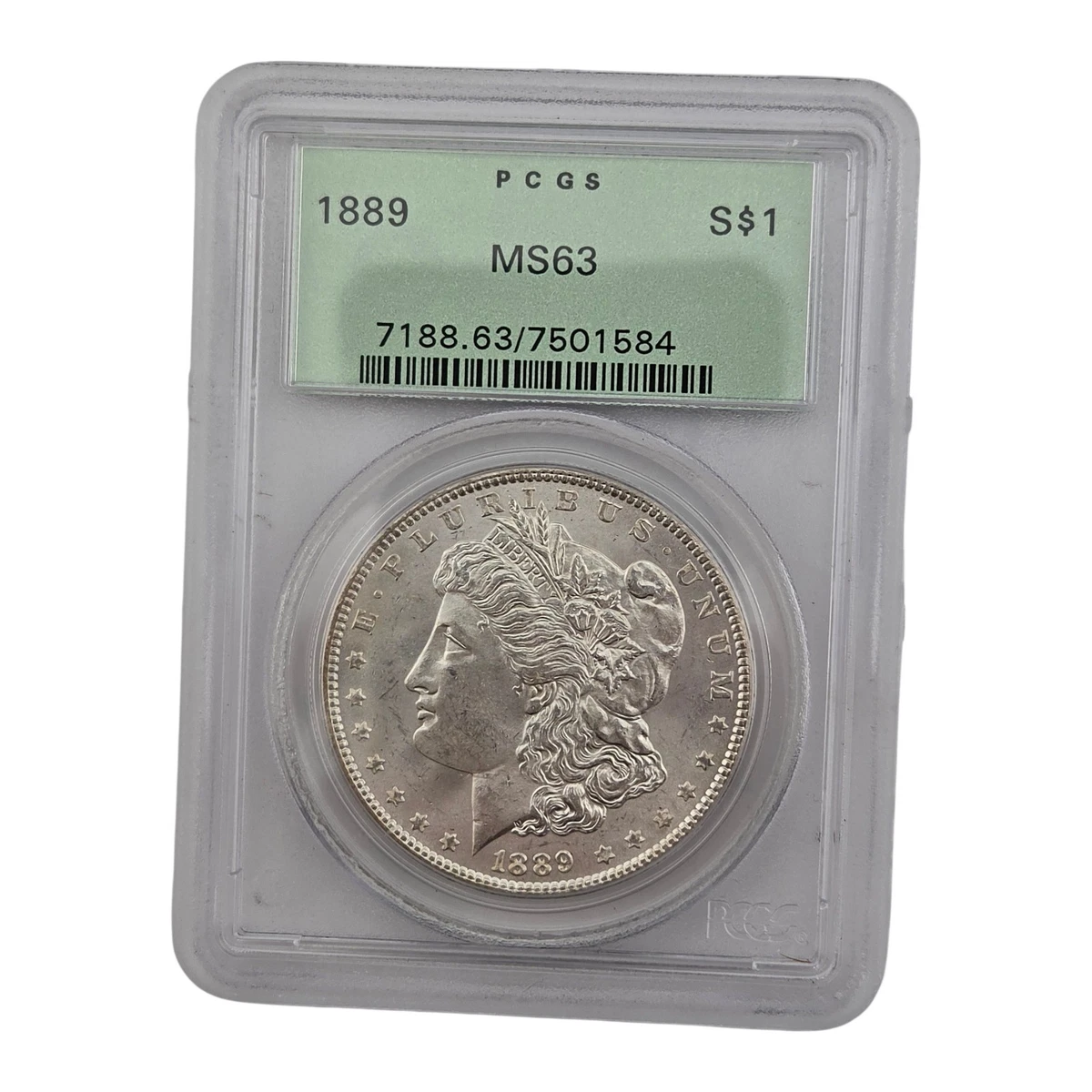 MS 63 Graded 1889 Year Morgan US Dollars (1878-1921) for sale | eBay