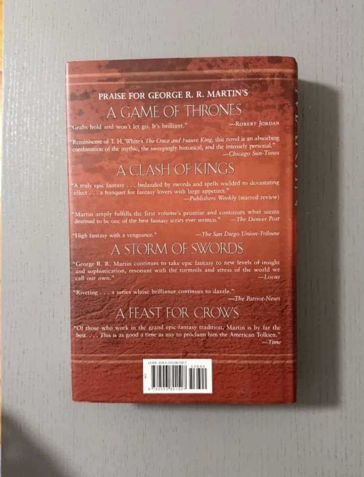 SIGNED A Feast for Crows by George RR Martin - Image 4 of 4