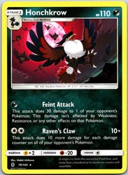 Honchkrow 79/145 Guardians Rising Rare