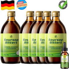 Soursop Bitters Liquid Drops 15 in 1 Herbal E...