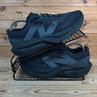 New Balance Trainers Mens Sz UK 9.5 FuelCell Rebel v4 Magnet Black Running Shoes