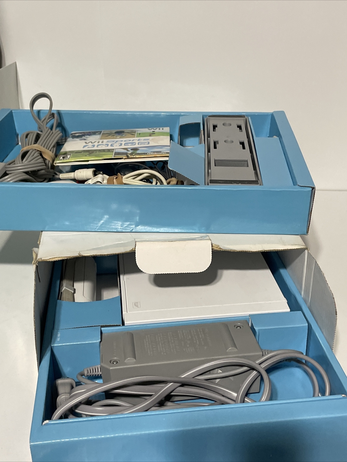 Nintendo Wii White Console System In Box Bundle Tested with Wii Sports