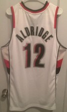 LaMarcus Aldridge Portland Trail Blazers Rip City NBA Jersey Rare Lillard  #12