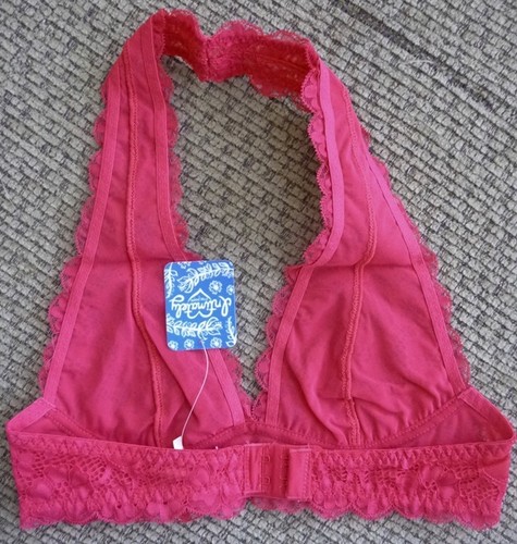 Nuevo con etiquetas Free People Sujetador - Sujetador Halter de Encaje Galloon - Imagen 14 de 87