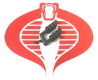 GI Joe Vehicle Swampmasher Exhaust 1988 Original Part
