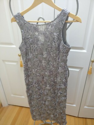 green emerald velvet dress Alex Evenings Empire Waist Glitter Bolero Jacket Dress Black & White / 6