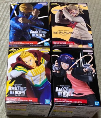 My Hero Academia Figur 4er Set The Amazing Heroes Evil Villains Banpresto JP