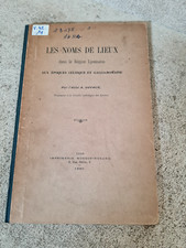 Devaux - Noms de Lieux dans région Lyonnaise  époques Celtiques & Gallo-Romaine