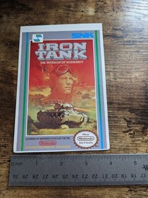 Kay Bee Toys R Us Authentic Vidpro Card Iron Tank NES Nintendo Memorabilia