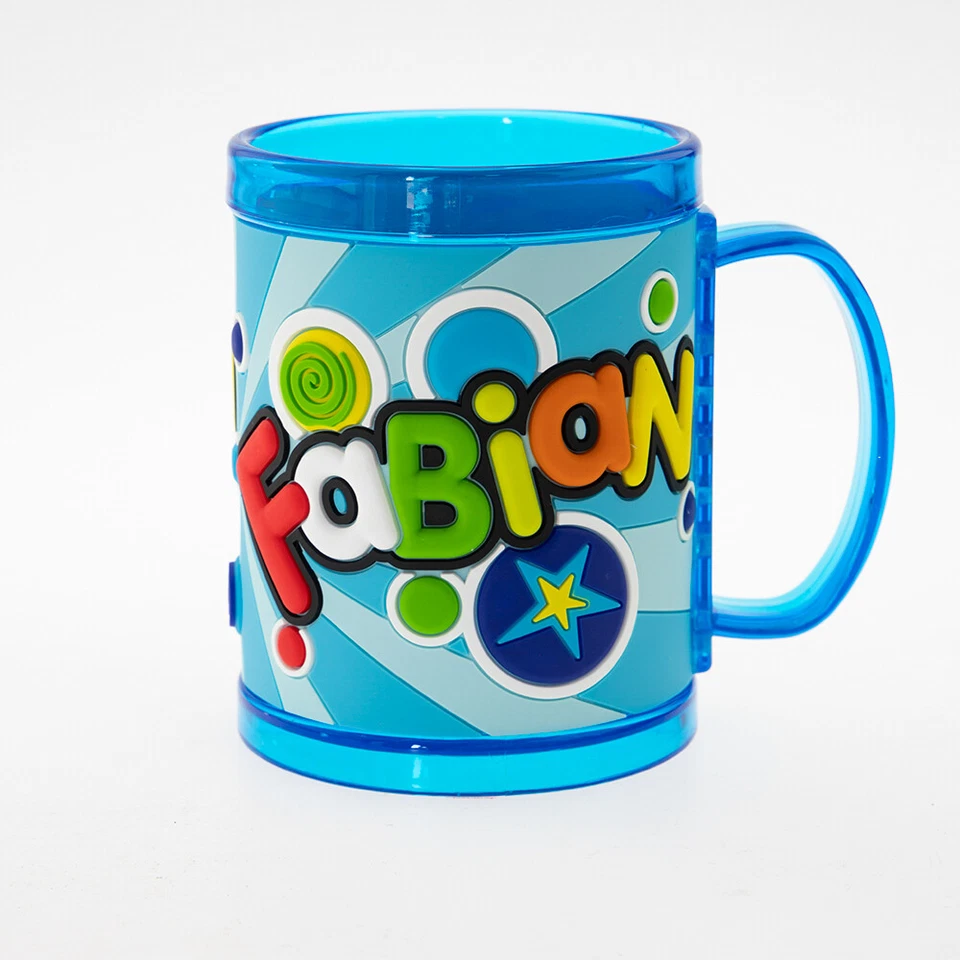 H&H John Hinde Namensbecher fuer Kinder Name Fabian