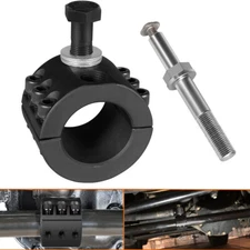 Steering Stabilizer Tie Rod Clamp Relocation Kit 1-1/2" OD Tube For Jeep JK JL