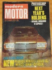 Modern Motor Magazine May 1976
