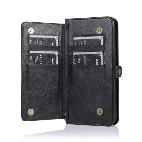 2in1 Magnetic Detachable Book Leather Wallet Card Phone Case for iPhone 16 15 14 - Picture 10 of 18
