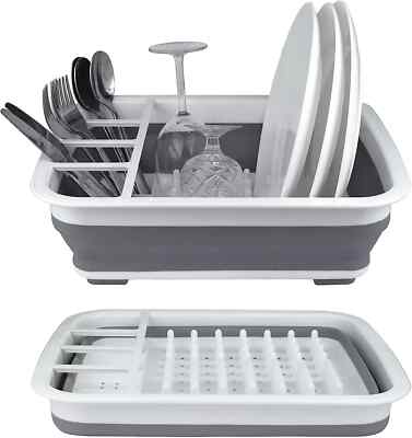 Plegable Escurridor De Platos Cocina Para Encimera Secado Para Utensilio Escurre