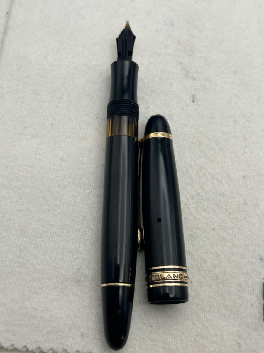 Montblanc Meisterstuck 144 Celluloid, 14C Broad Nib-VG Condition