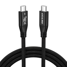 Thunderbolt 5 Cable 240W Charging 1M/3.3FT, 8K 60Hz, 240W PD Charging, 80Gbps