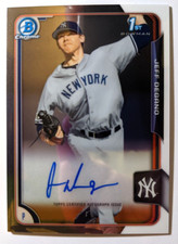 2015 BOWMAN CHROME 1ST BOWMAN AUTO JEFF DEGANO (K)