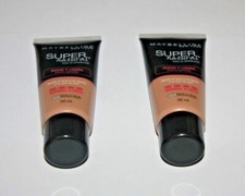 Maybelline New York Super Natural #225 Medium Buff Lote de 2 Nuevos + CEPILLO