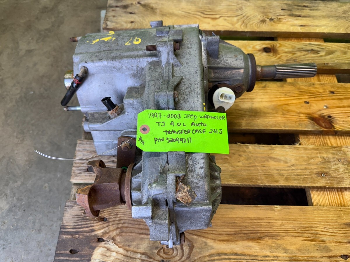 97-03 JEEP WRANGLER TJ 4.0L AUTO NP231J 231J TRANSFER CASE