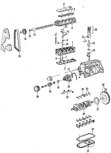 Genuine GM 1988-1990 Pontiac LeMans LE Value Leader Oil Pump Assembly 12395559