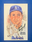Sandy Koufax Autographed Perez Steele Cy Young Award LA DODGERS PSA DNA