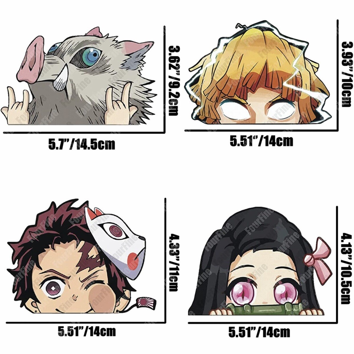 Lot De 200 Autocollants Demon Slayer Kimetsu No Yaiba – Vinyle, Personnages, Pour Ordinateur, Bouteille, Skate, Vélo