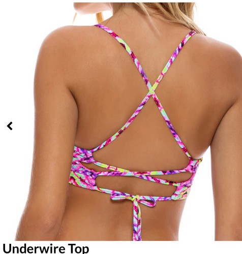 Luli Fama - NEW “Oasis Babe” Bikini - Top (XL) & Bottom (L) - Picture 3 of 5